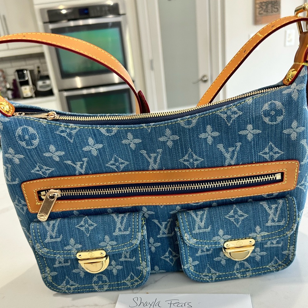 Fashion Inspired Denim L*VCrossbody